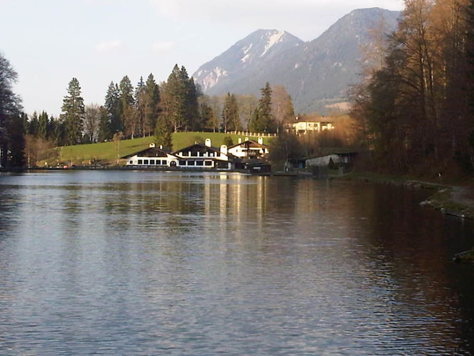 Blick auf den Riessersee Riessersee Hotel
