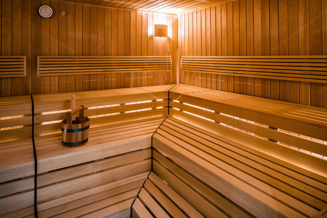 Sauna mit viel Platz Hotel Sonnleiten