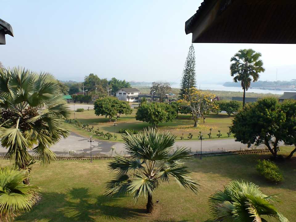 Ausblick vom Balkon Hotel The Imperial Golden Triangle Resort