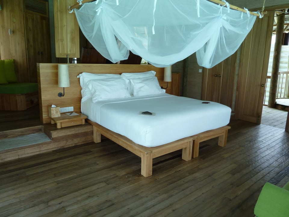 Bett Hotel Six Senses Laamu
