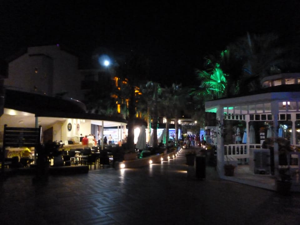 Nachts an der Bar Hane Family Resort