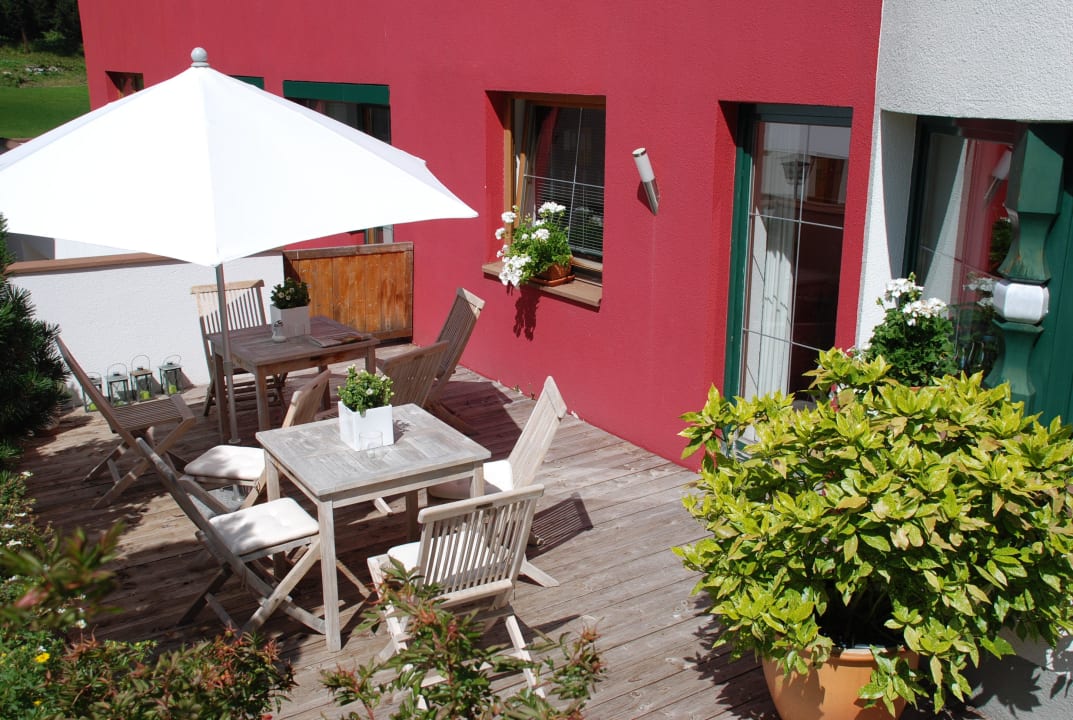 Terrasse Pension Steinkogel