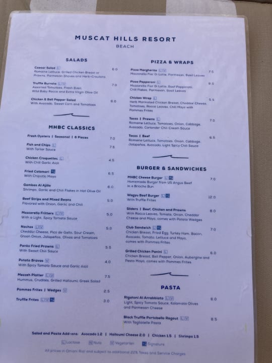 Gastro Muscat Hills Resort