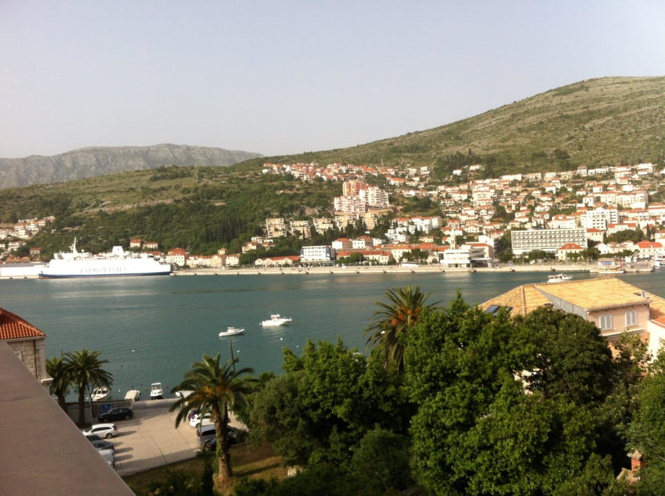 Du balcon d'une chambre depuis l'annexe moderne Hotel Lapad