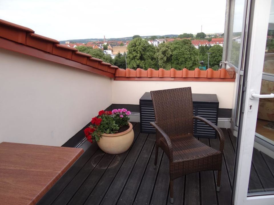 Dachterrasse Hotel Stadt Naumburg - GARNI