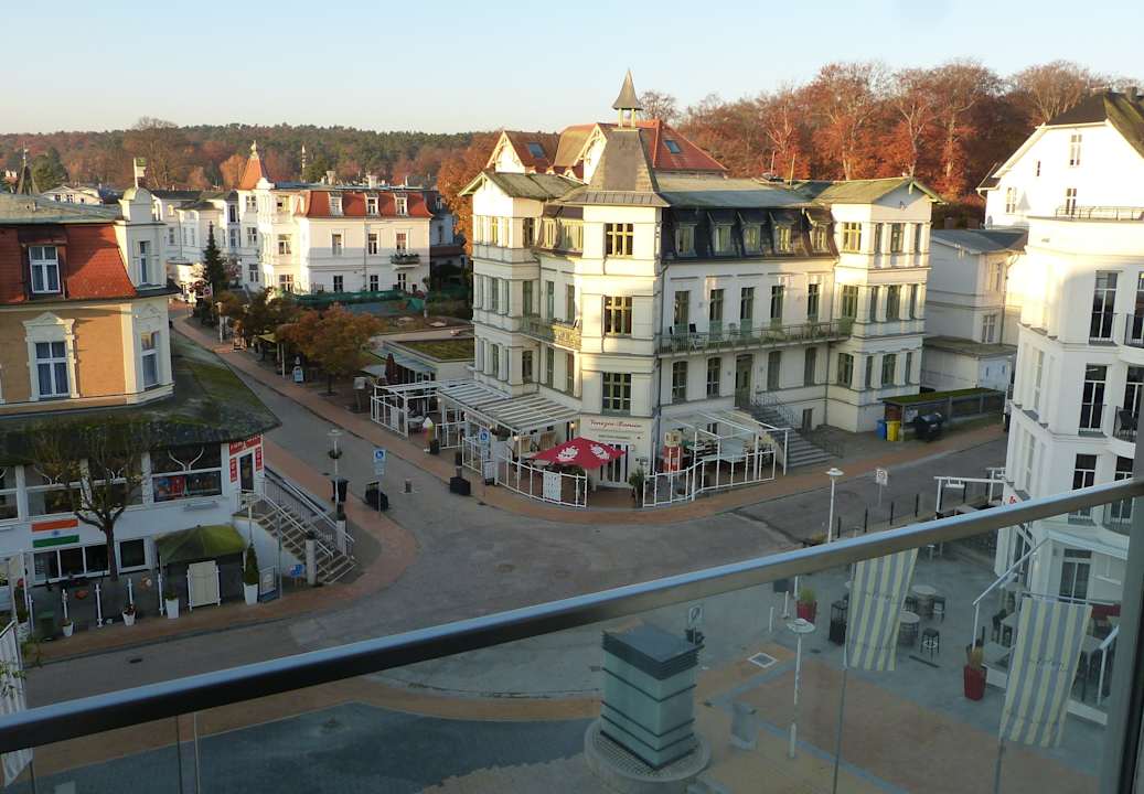 Ausblick SEETELHOTEL Kaiserstrand Beachhotel