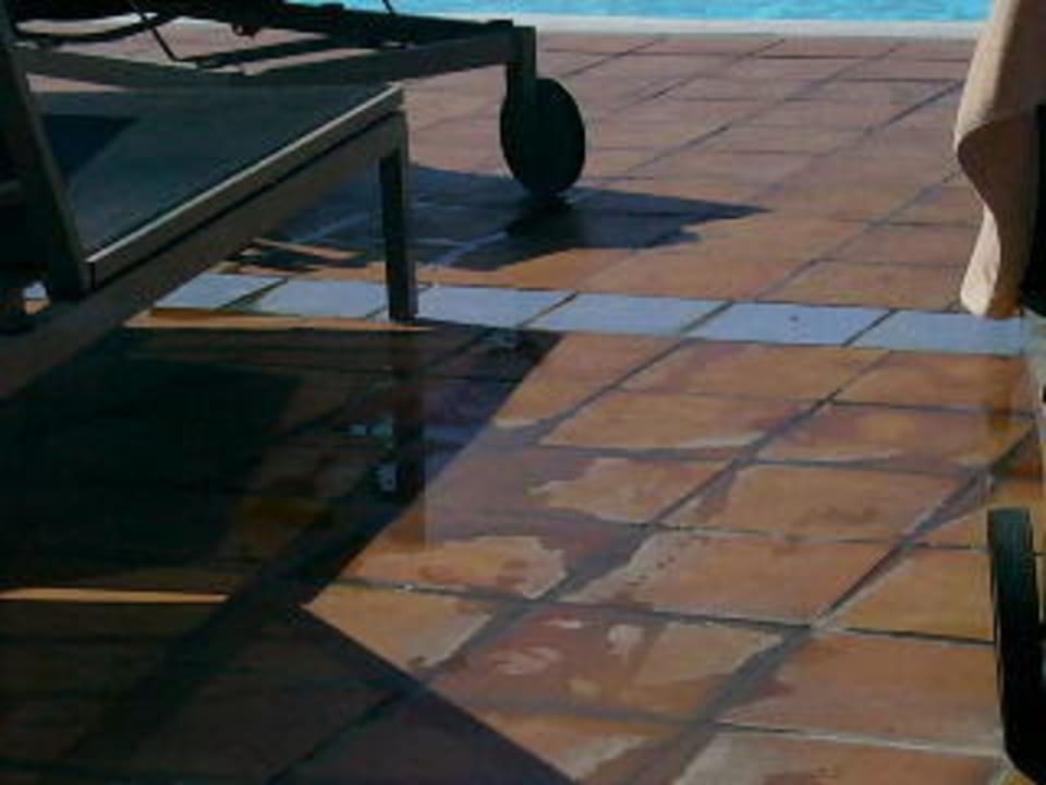 Dreckige Terrasse H10 Playa Meloneras Horizons Collection