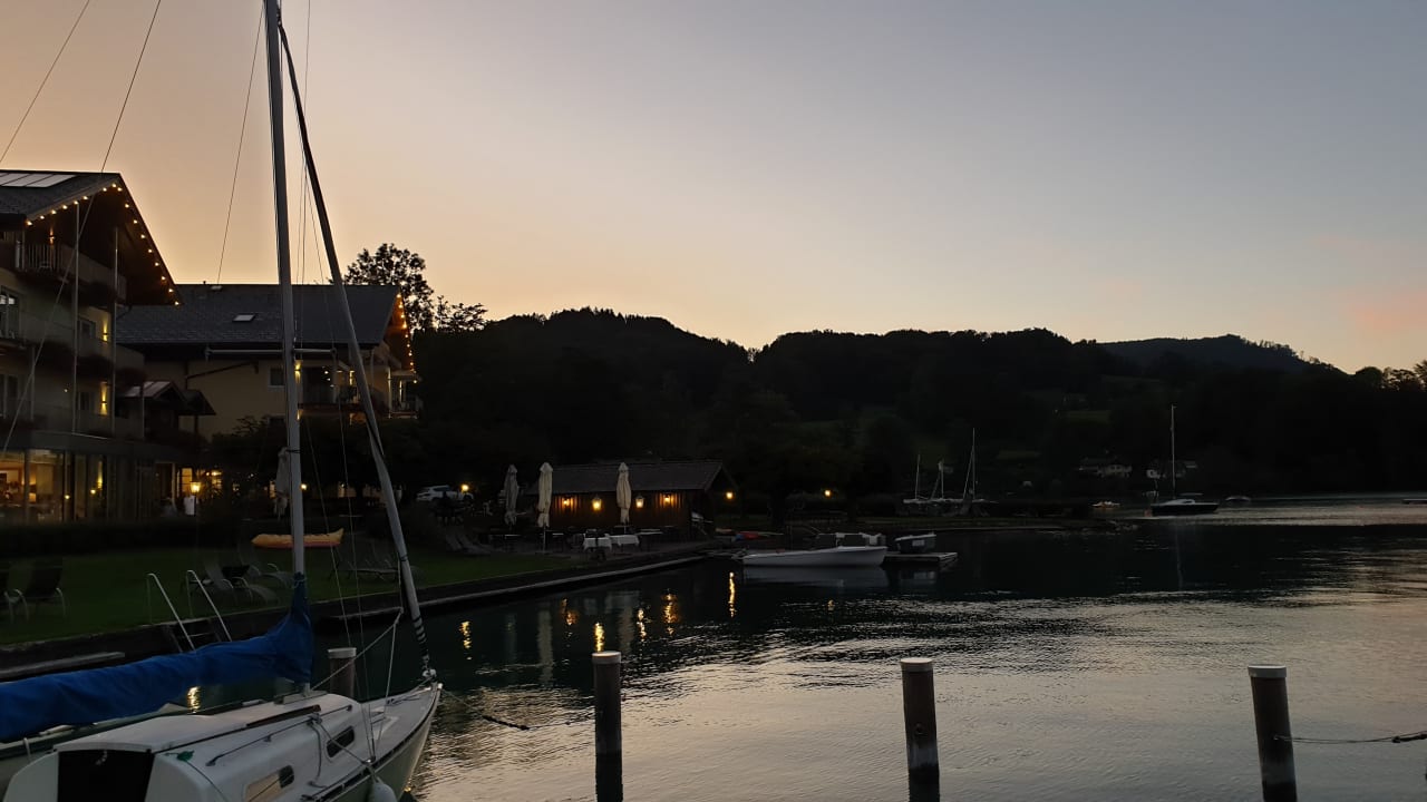 Ausblick Hotel Stadler am Attersee