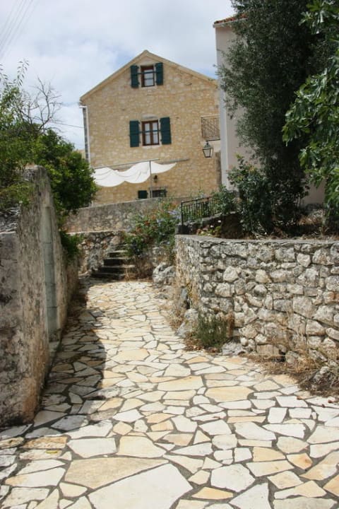 Gasse in Tselendata Nostos Studios & Apartments