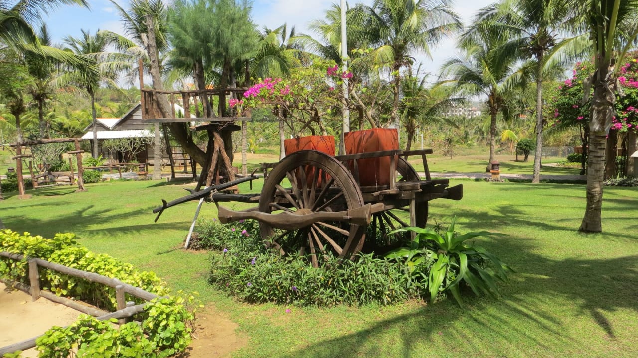 Gartenanlage Pandanus Resort