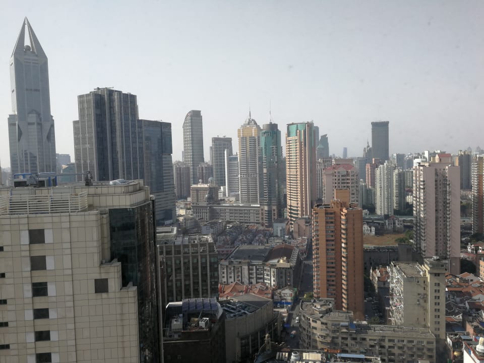 Ausblick Radisson Blu Hotel Shanghai New World