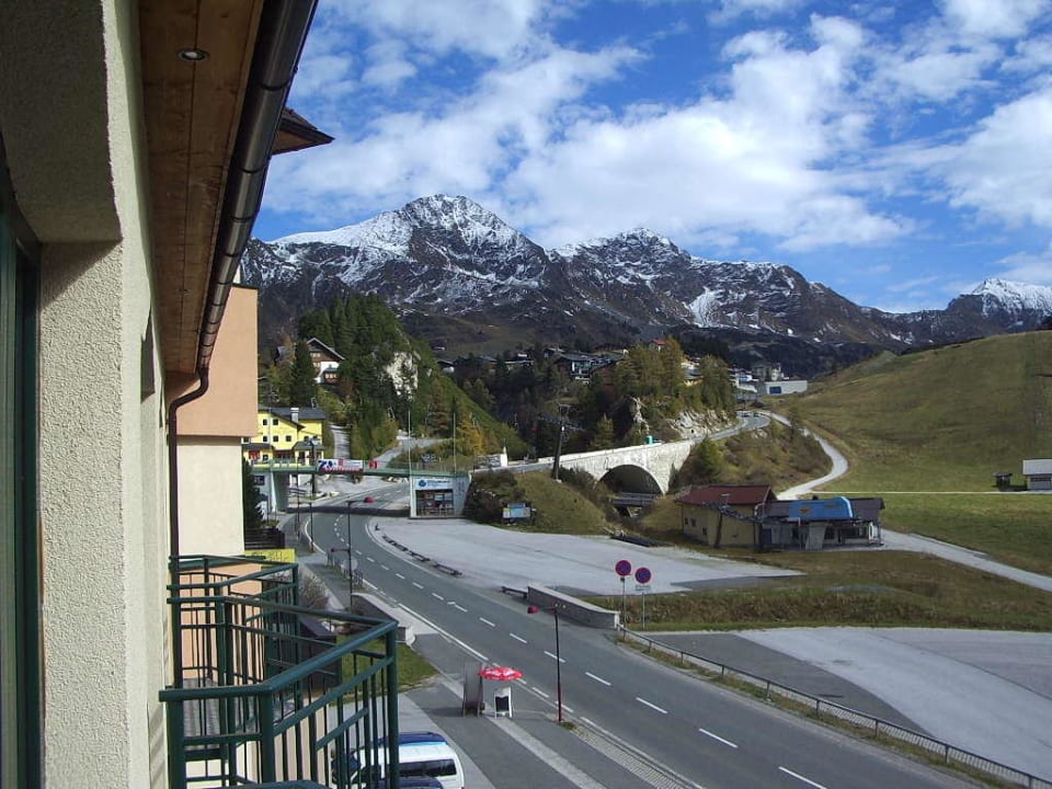 Blick vom Balkon Hotel Grünwaldkopf
