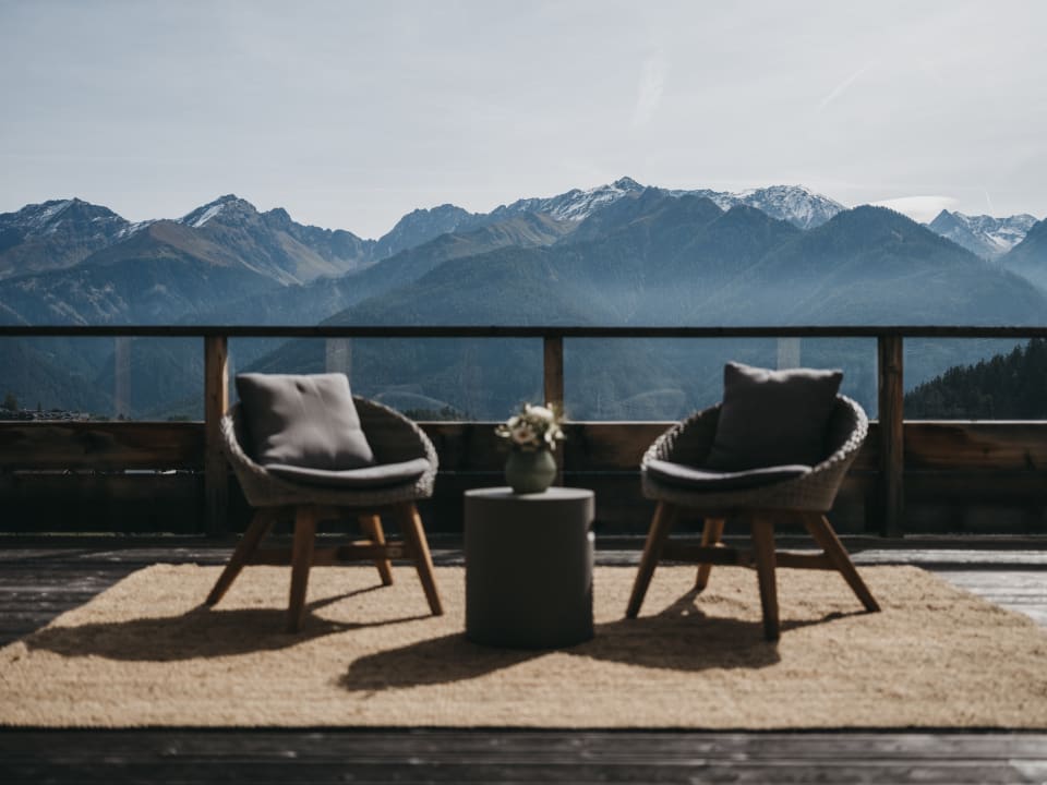 Ausblick VAYA St. Zeno Serfaus