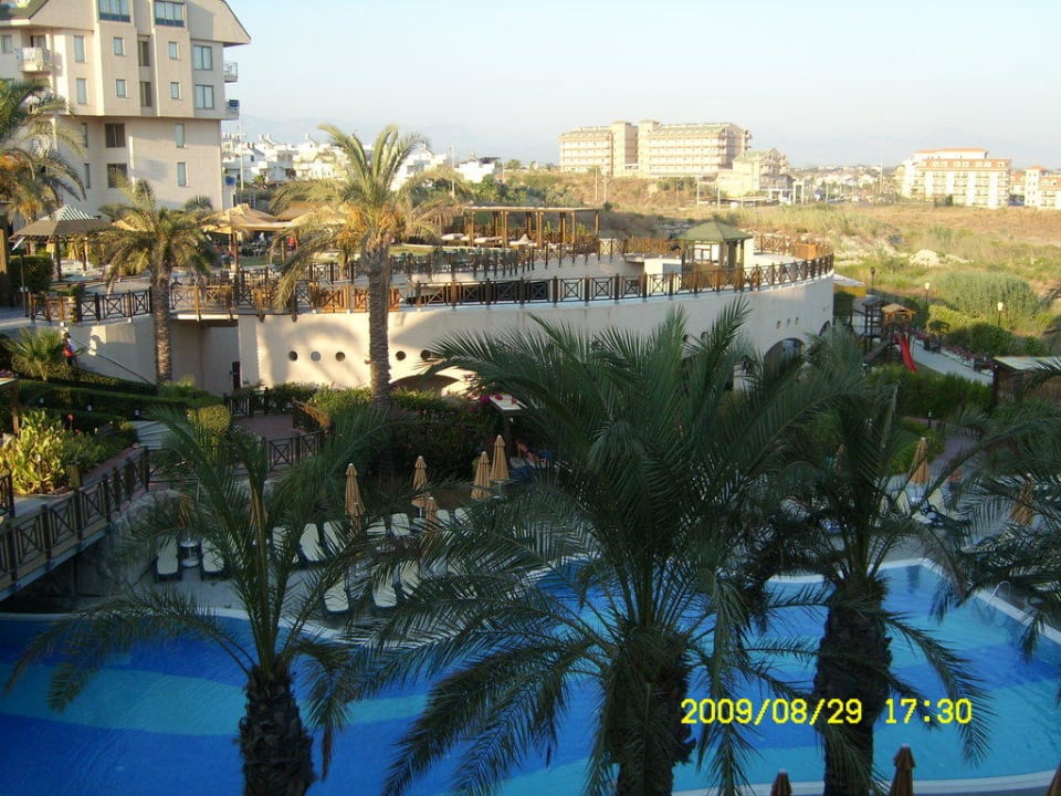 Blick vom Balkon Zimmer 4315 Hotel Novum Garden Side