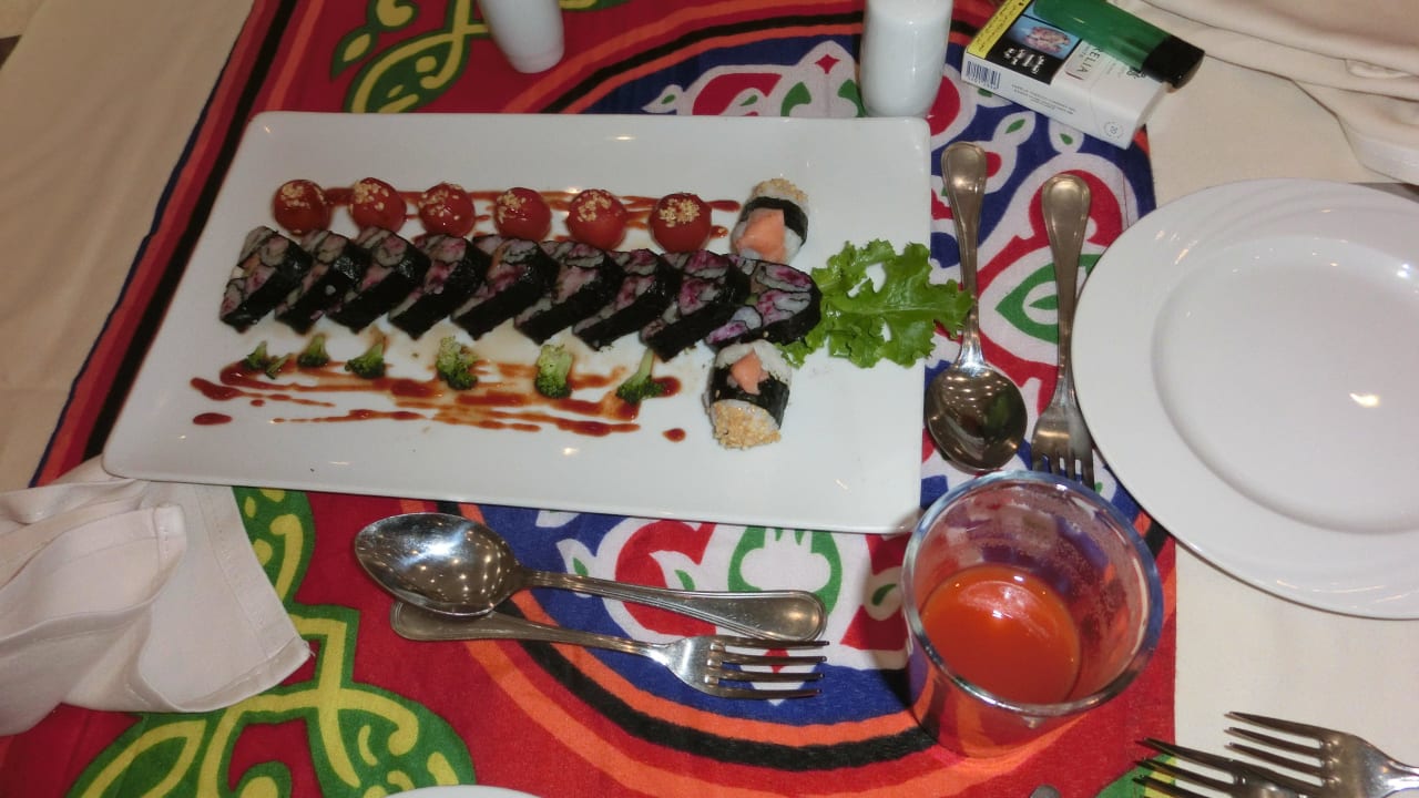 Traumhaftes Sushi nur für uns SUNRISE Garden Beach Resort