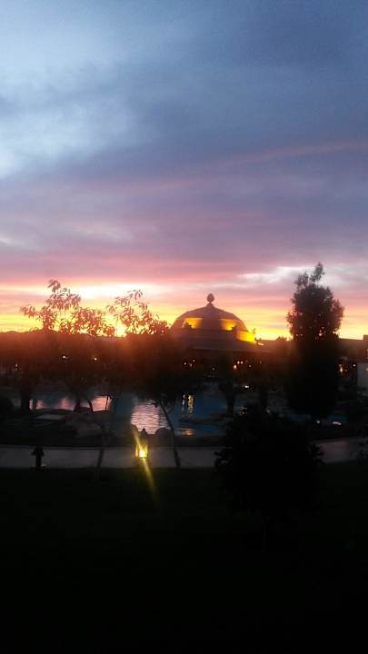 Sonnenuntergang Pickalbatros Jungle Aqua Park Resort - Neverland Hurghada