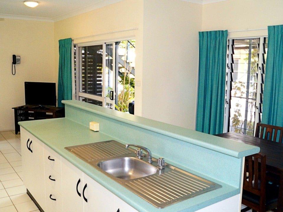 Apartment kitchen At The Mango Tree Holiday Apartments