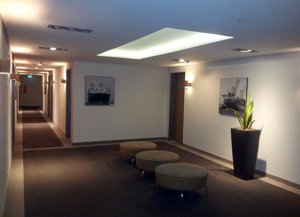 Hotelgang in den Zimmeretagen Mercure Hotel Hamburg Mitte