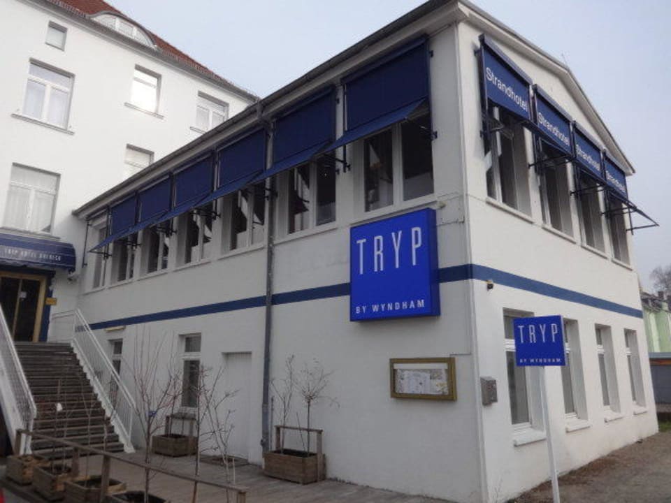 Der Tagungsraum von außen Strandhotel Ahlbeck