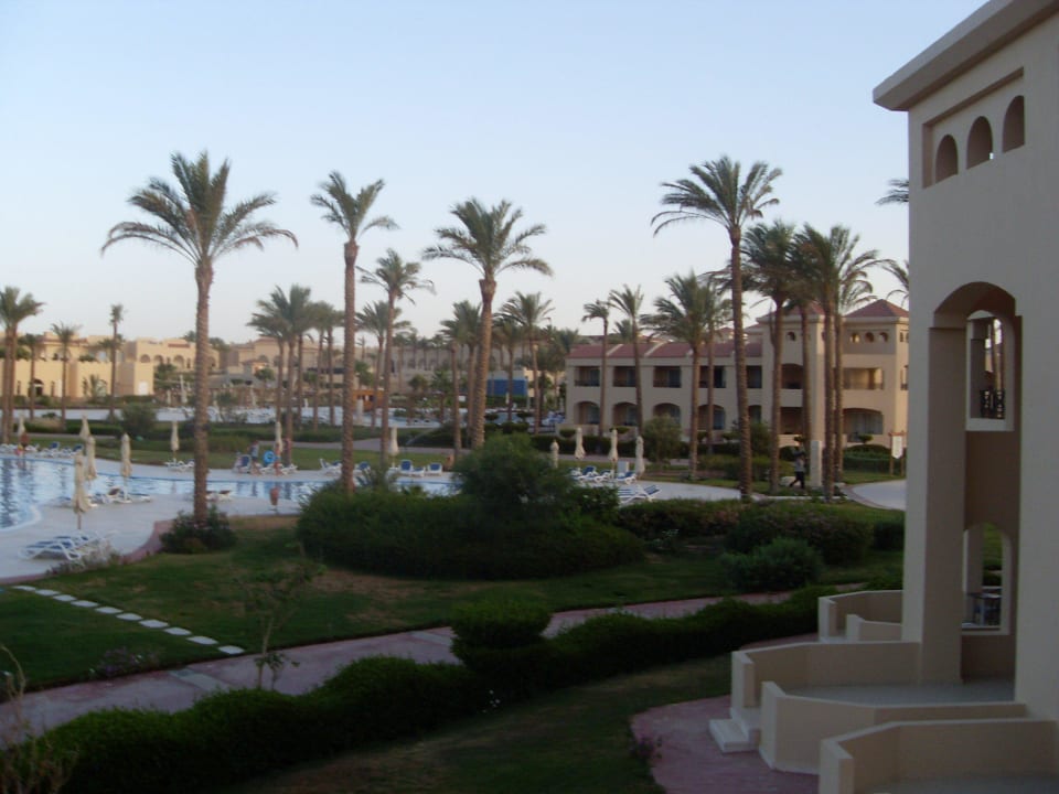 Ausblick von unserem Zimmer 5101 Cleopatra Luxury Resort Makadi Bay