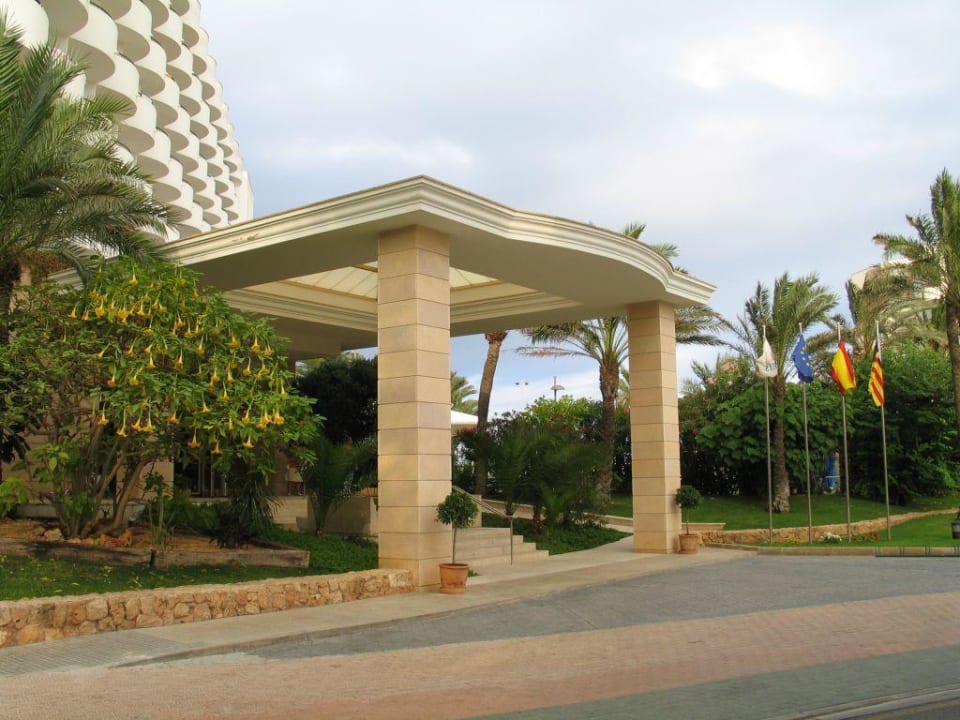 Eingang Hipotels Hipocampo Playa