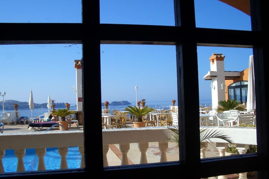 Blick vom Frühstücksraum Hotel Aldea Cala Fornells 2