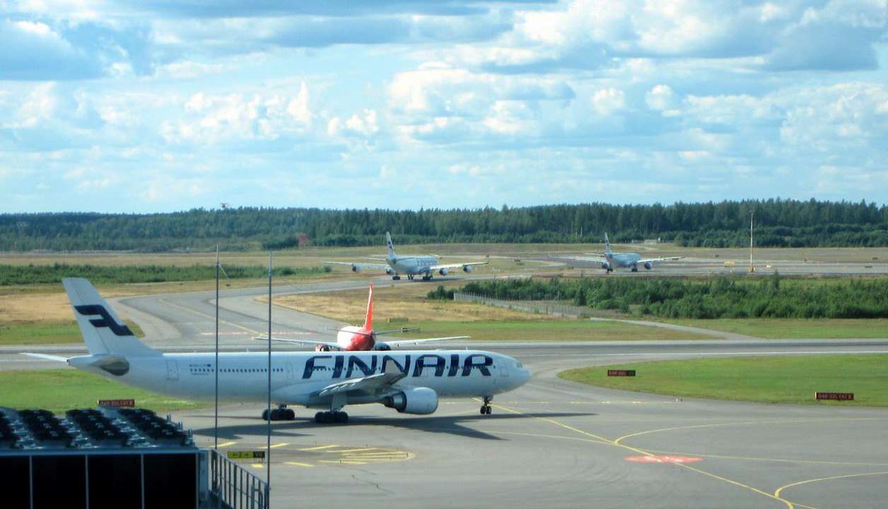 Airport view Hilton Helsinki Airport