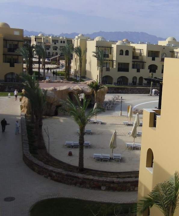 Blick vom Dach des Hauses Nr. 38 Stella Garden Resort & Spa, Makadi Bay