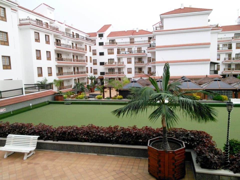 Blick vom Balkon Apartamentos Casablanca