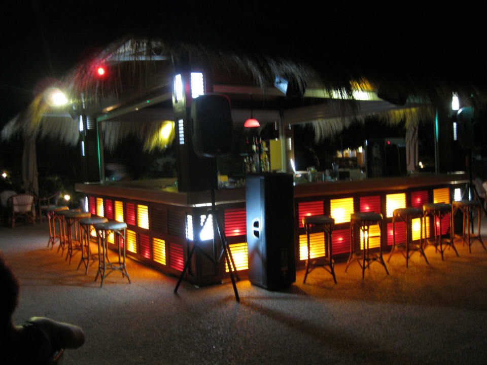 Sunrise-Bar bei Nacht Hotel El Mouradi Djerba Menzel