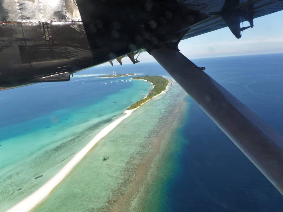 Kuramathi von oben Kuramathi Maldives