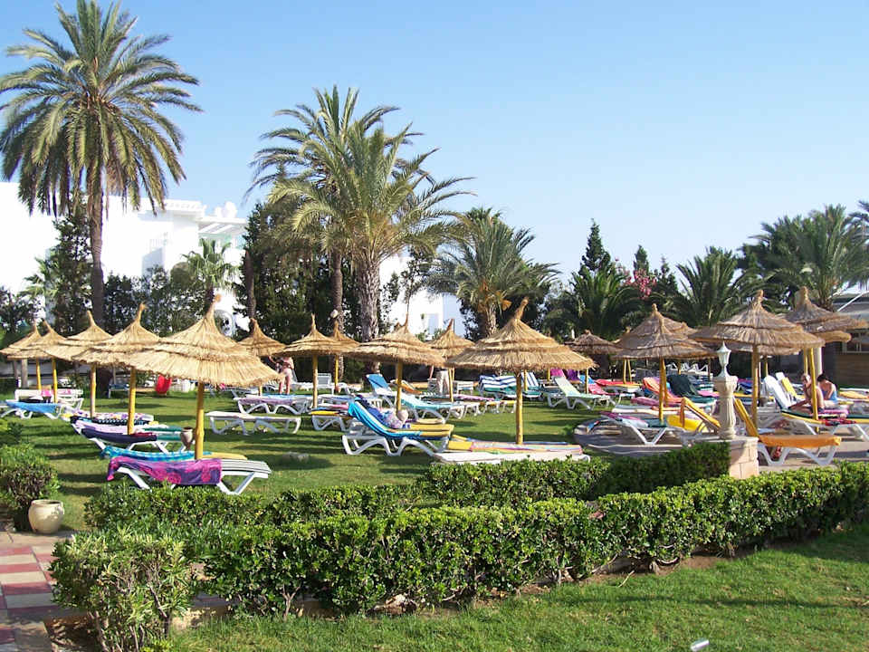 6h30 ca 80% schon mit Handtüchern belegt ! Houda Golf & Beach Club