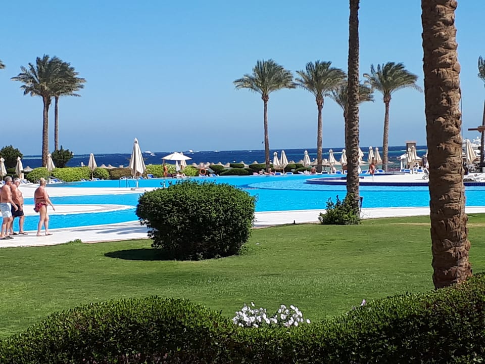Ausblick Cleopatra Luxury Resort Makadi Bay