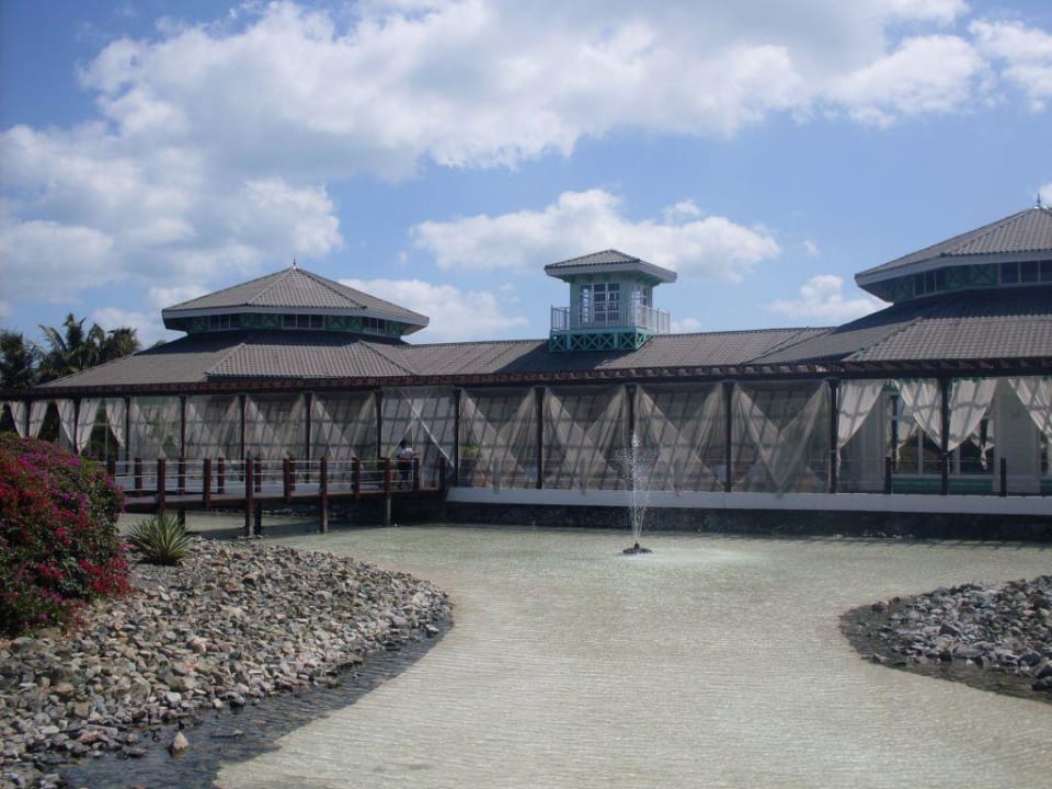 Blick auf´s Hauptrestaurant Meliá Península Varadero