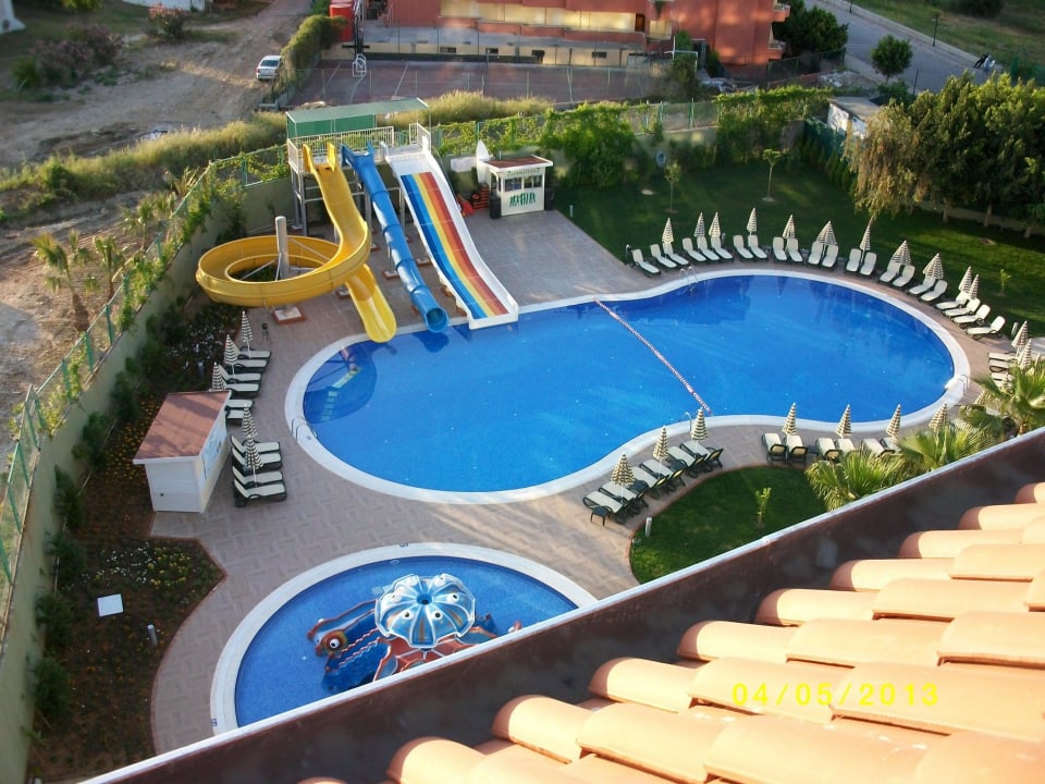 Zimmerausblick 6.Etage Hotel Gardenia Beach