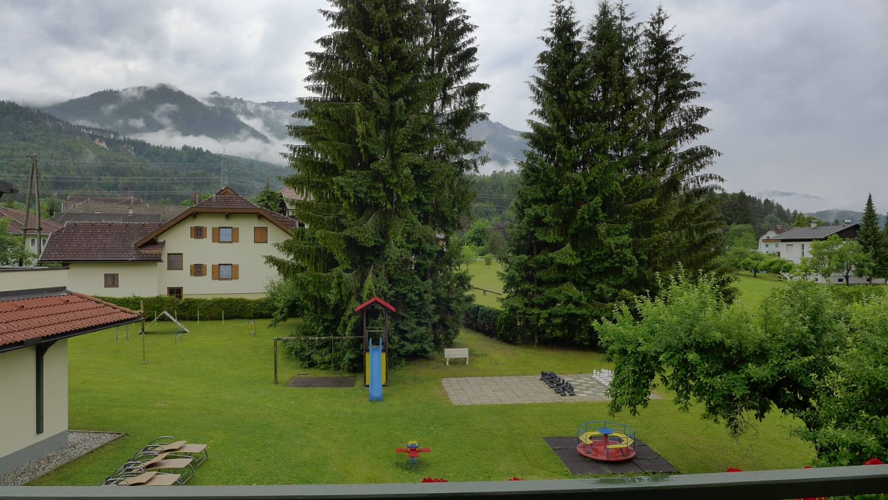 Ausblick von Zimmer 101 Erlebnis-Hotel Appartements