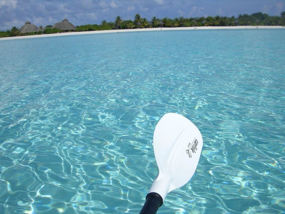 Wasser vor der Jacuzzi Villa Seite 100er Bereich! Kuredu Island Resort & Spa