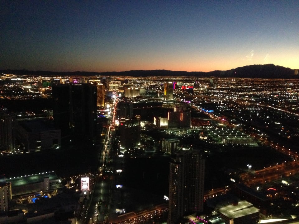 Ausblick The STRAT Hotel, Casino and SkyPod