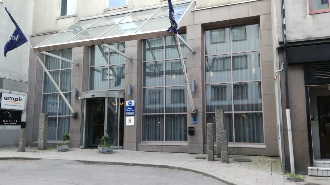 Lobby Quality Hotel Carlia