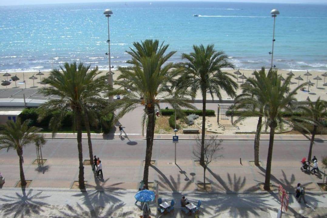 Zimmerausblick allsun Hotel Pil-lari Playa