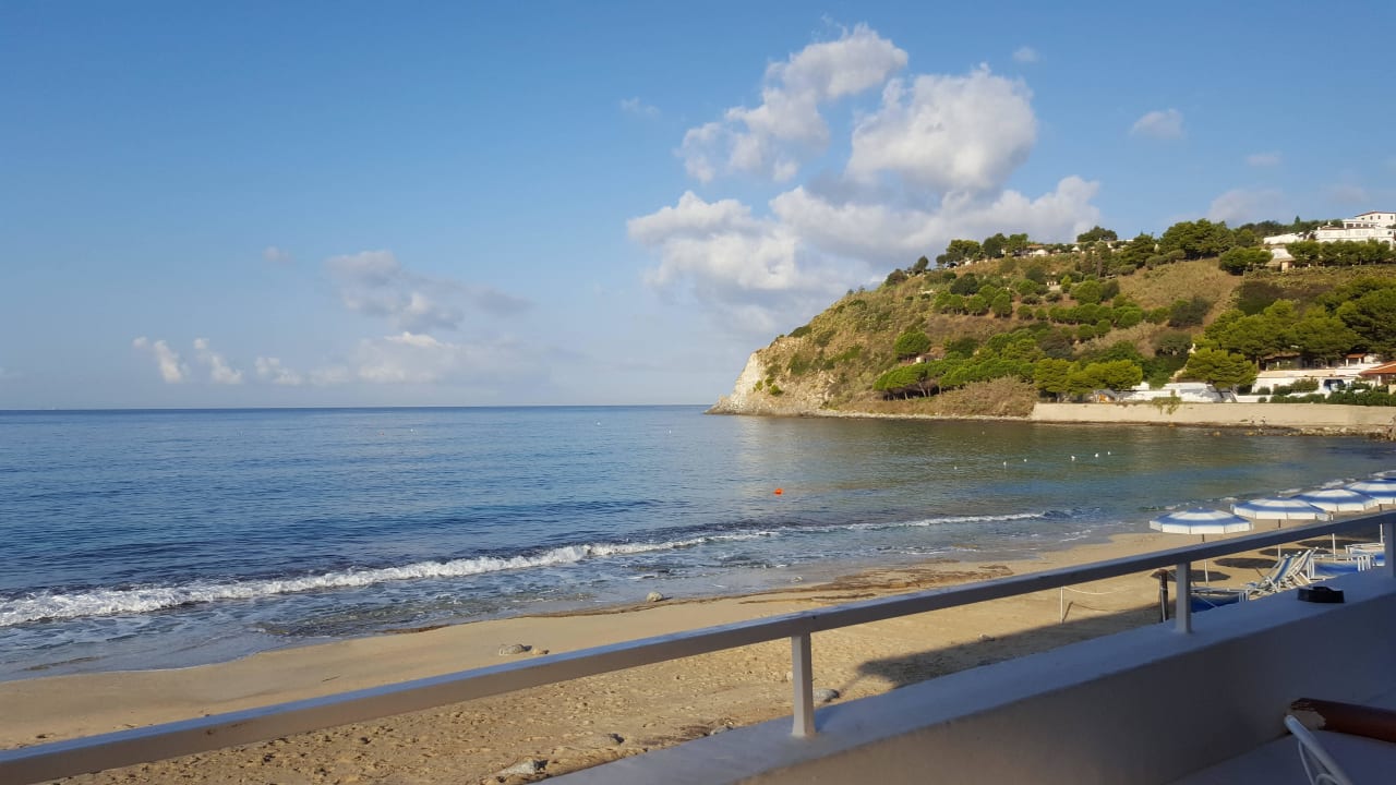 Sicht von Terrasse Villaggio Baia d'Ercole