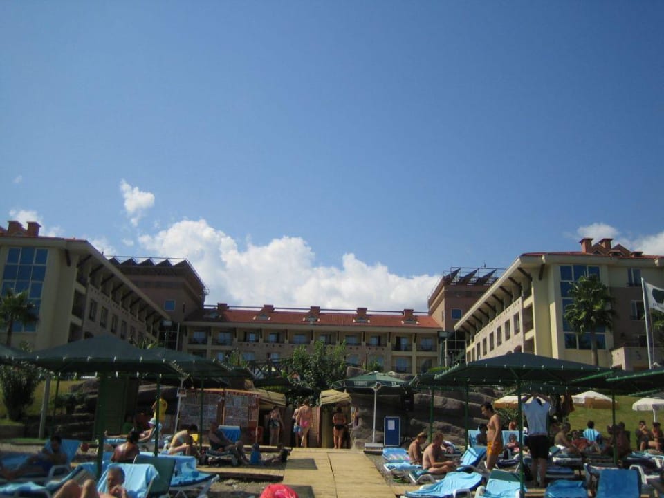 Hotelansicht vom Strand Fame Residence Kemer & Spa