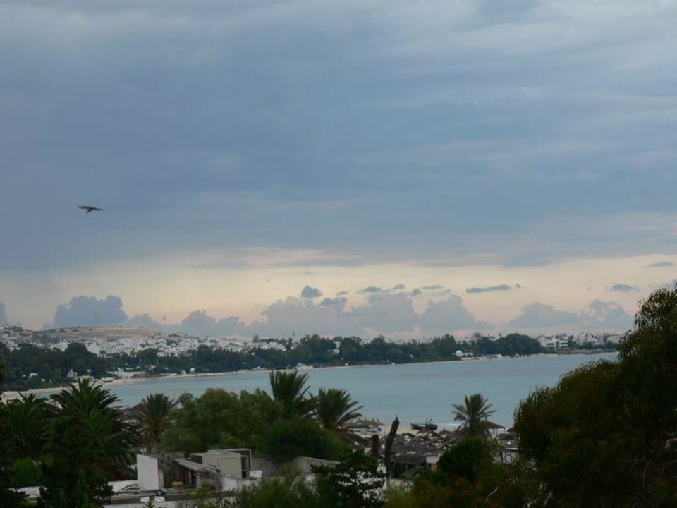 Ausblick vom Balkon The Orangers Beach Resort and Bungalows