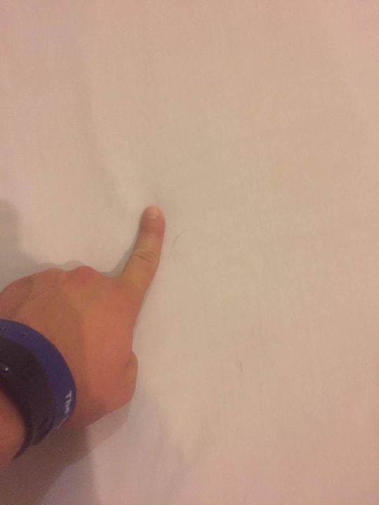 Das sind dunkle Haare, unsere sind Blond Three Corners Sea Beach Resort