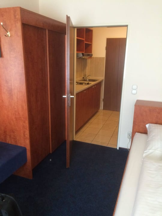 Zimmer, Küchenzeile Apartment-Hotel Hamburg Mitte