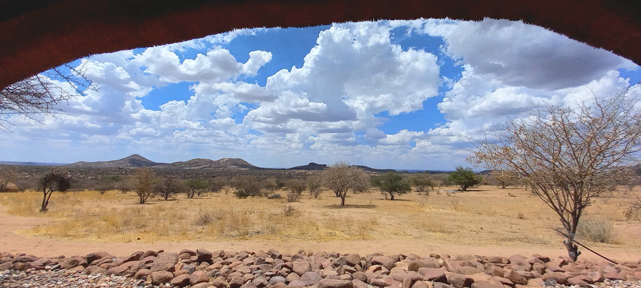 Ausblick Ai-Aiba -The Rock Painting Lodge