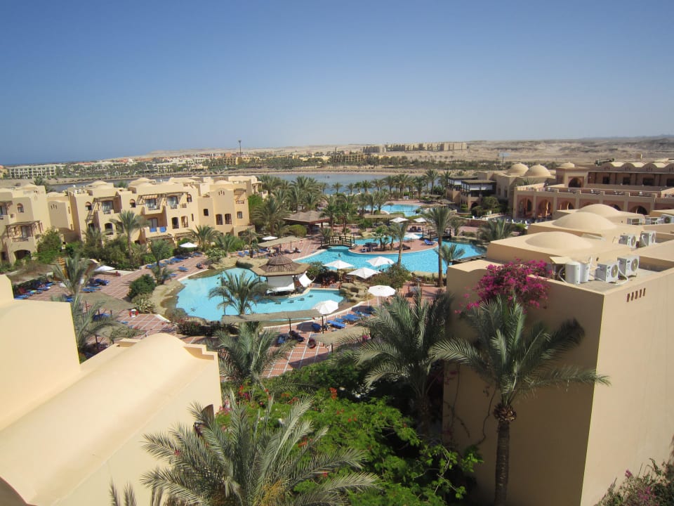 Blick vom Hotelturm Steigenberger Coraya Beach - Adults only