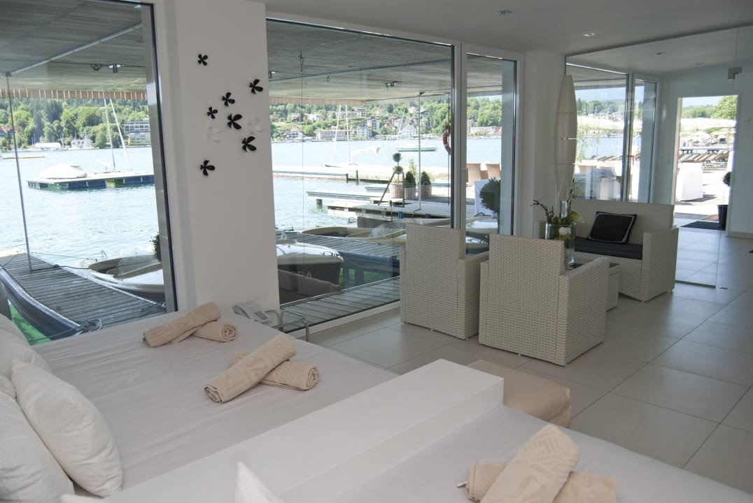 Seesauna - von der Sauna in den See Seehotel Europa