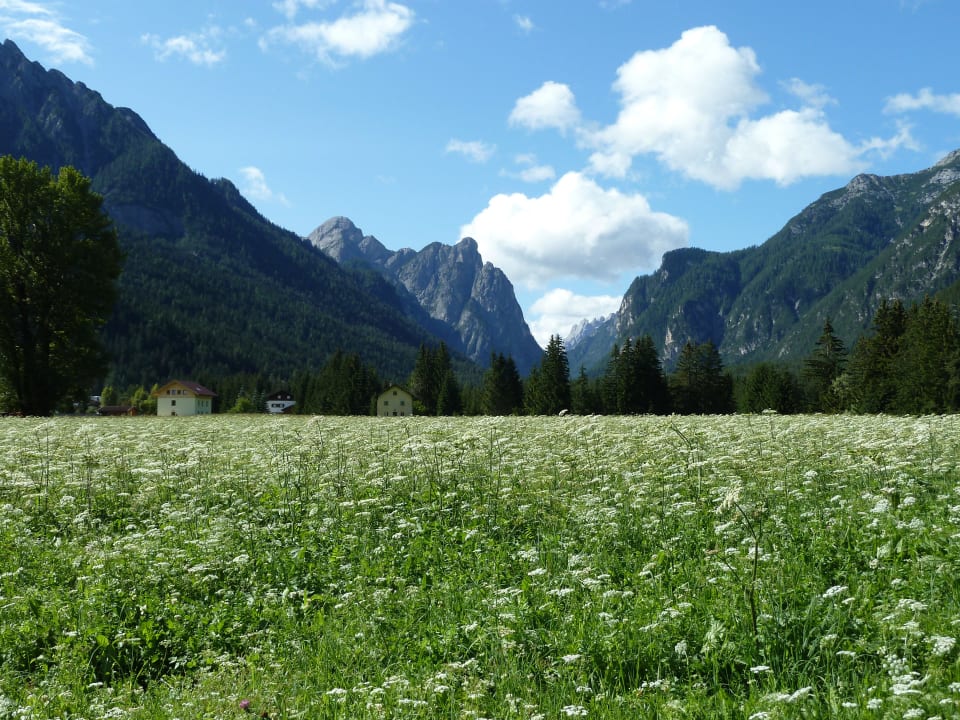 Panorama di fronte all'hotel Hotel Hubertushof