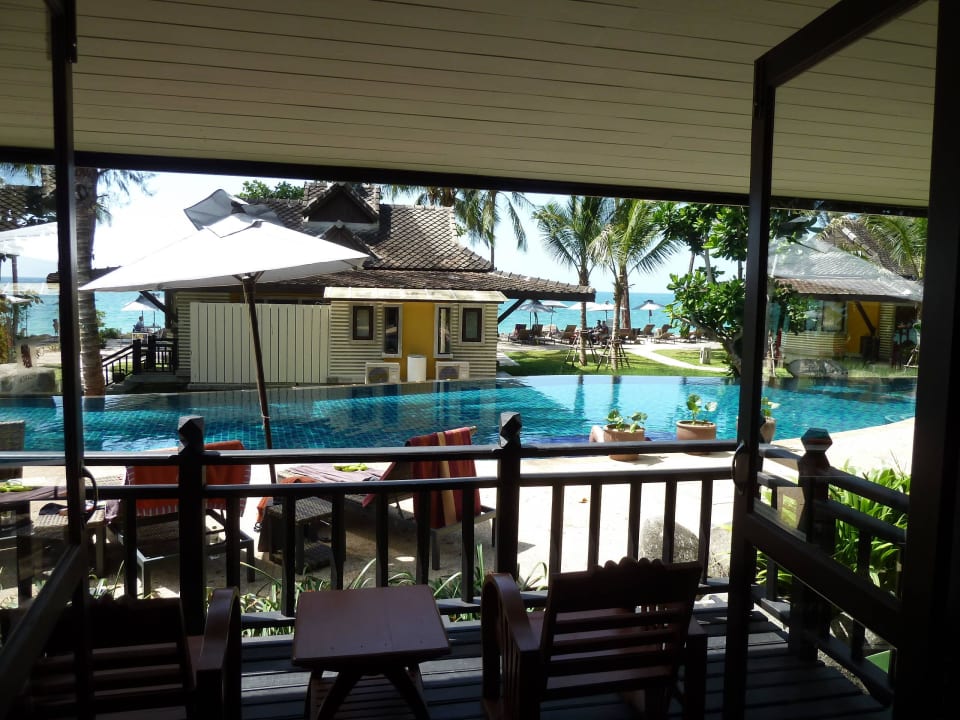 Blick aus unserem Zeavola Bungalow! Sehr schön ! Moracea by Khao Lak Resort